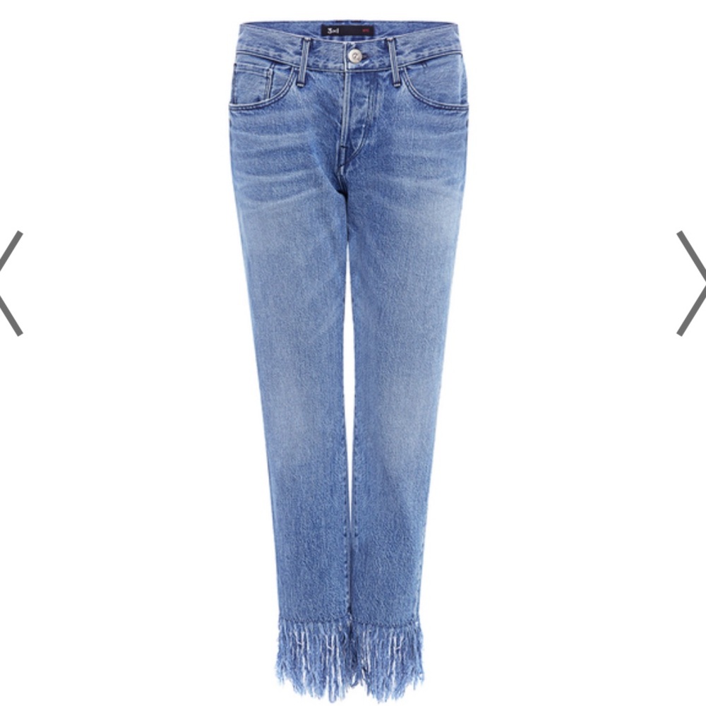 3x1 Straight Crop Fringe / Stella Jean. 26